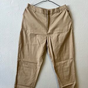 Khaki pants, new, simple.